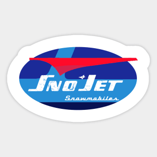 Sno Jet Sticker